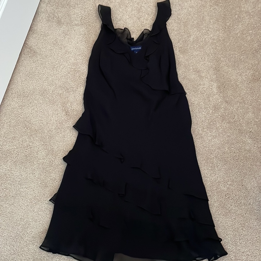 Black Silk Dress